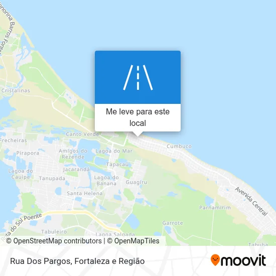 Rua Dos Pargos mapa