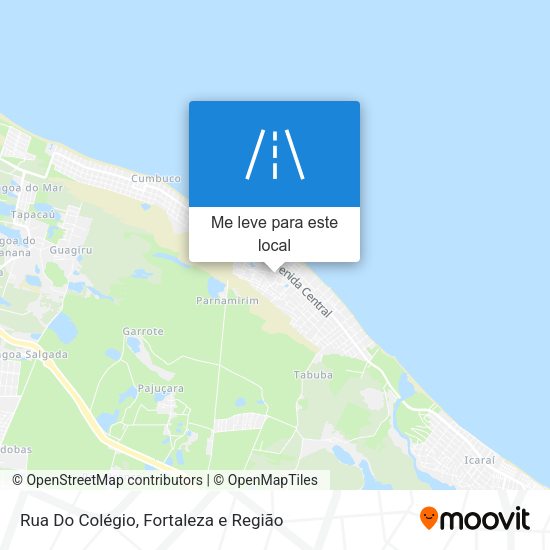 Rua Do Colégio mapa