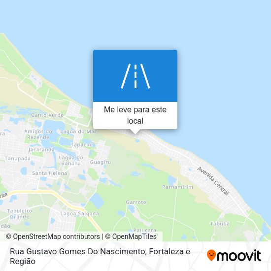 Rua Gustavo Gomes Do Nascimento mapa