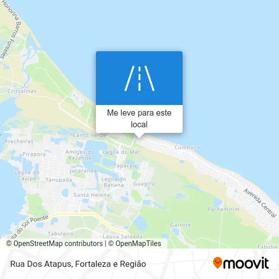 Rua Dos Atapus mapa