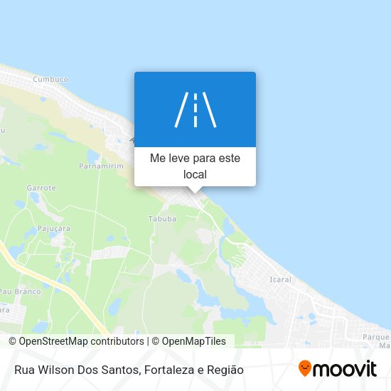 Rua Wilson Dos Santos mapa