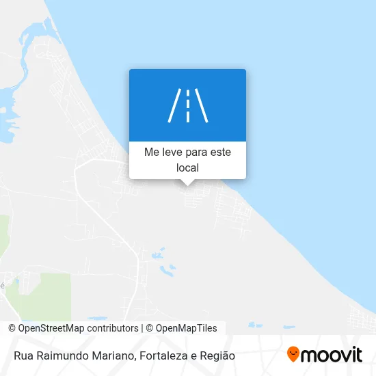 Rua Raimundo Mariano mapa
