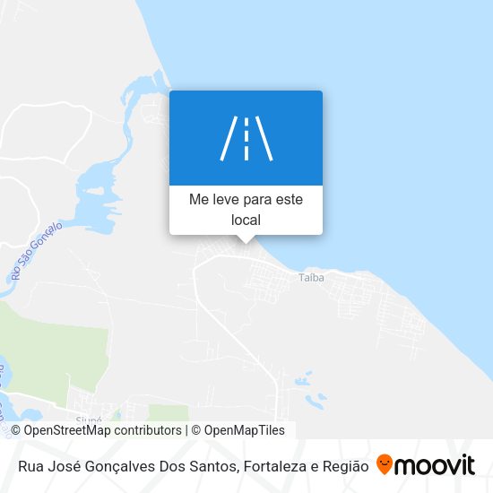 Rua José Gonçalves Dos Santos mapa