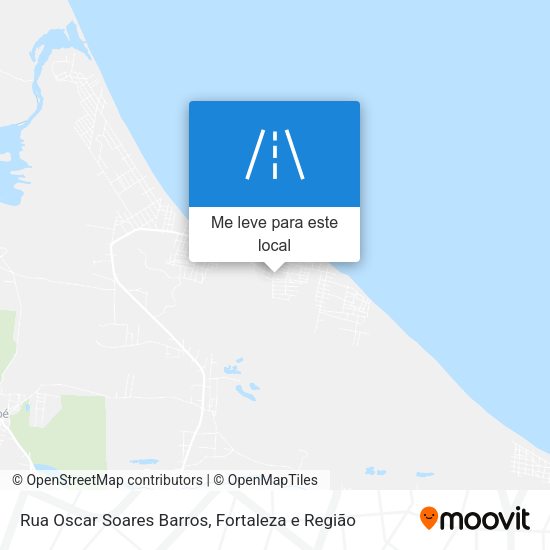 Rua Oscar Soares Barros mapa
