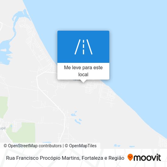 Rua Francisco Procópio Martins mapa
