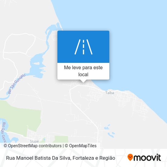 Rua Manoel Batista Da Silva mapa