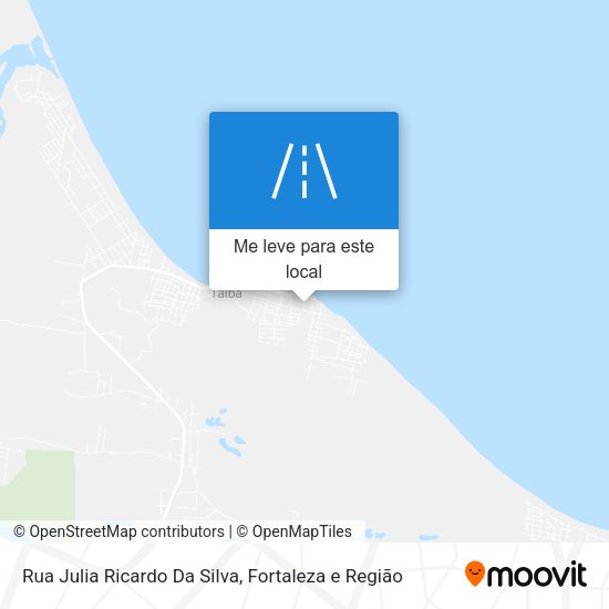 Rua Julia Ricardo Da Silva mapa