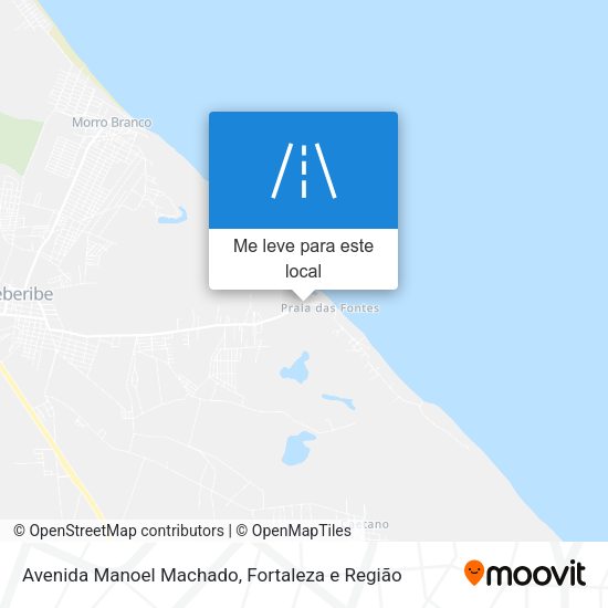 Avenida Manoel Machado mapa