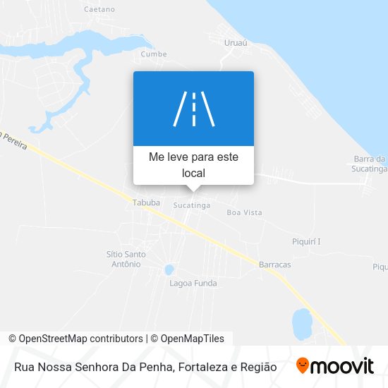 Rua Nossa Senhora Da Penha mapa