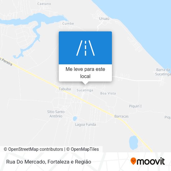 Rua Do Mercado mapa