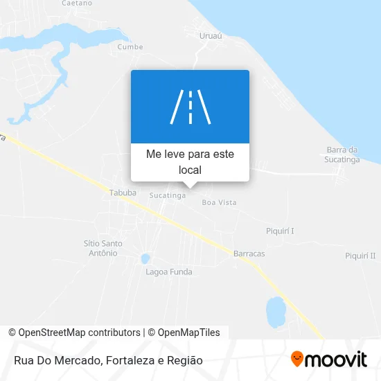 Rua Do Mercado mapa