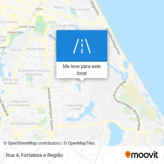 Rua 4 mapa
