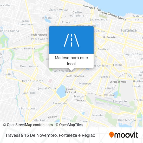 Travessa 15 De Novembro mapa