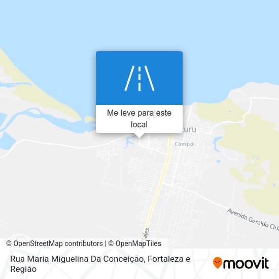 Rua Maria Miguelina Da Conceição mapa