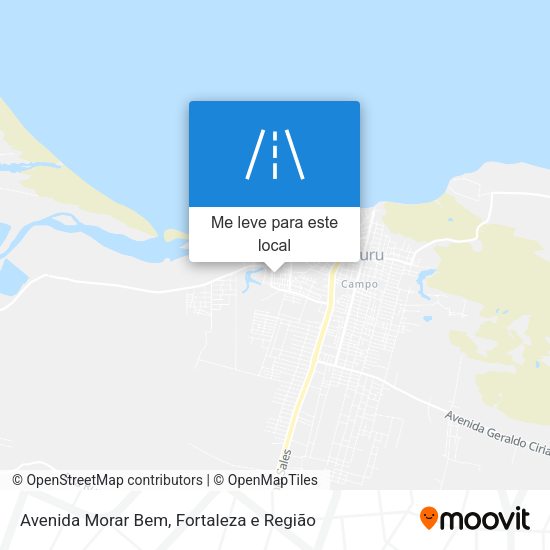 Avenida Morar Bem mapa