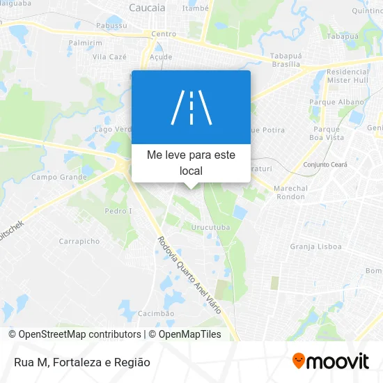 Rua M mapa