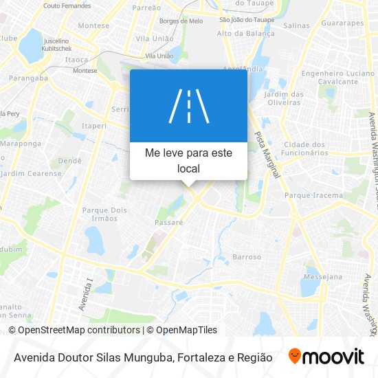 Avenida Doutor Silas Munguba mapa