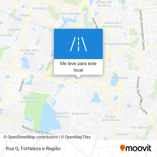 Rua Q mapa
