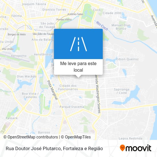 Rua Doutor José Plutarco mapa