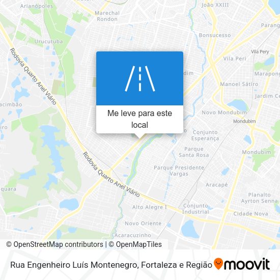 Rua Engenheiro Luís Montenegro mapa