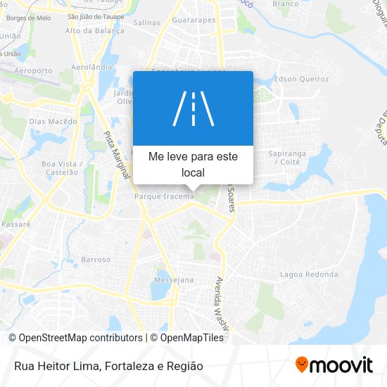 Rua Heitor Lima mapa