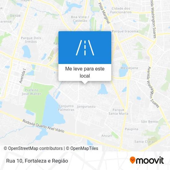 Rua 10 mapa