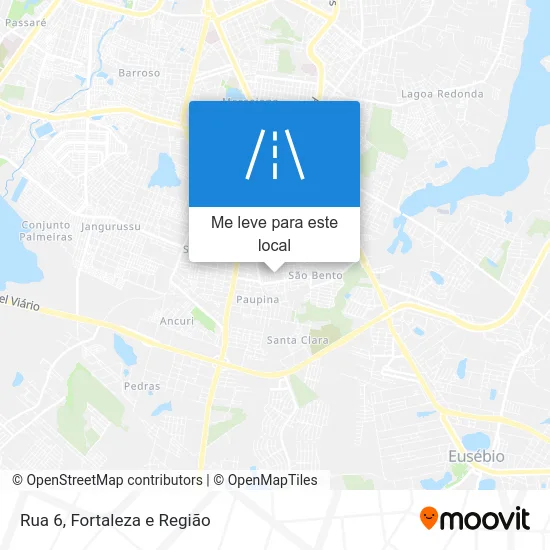 Rua 6 mapa