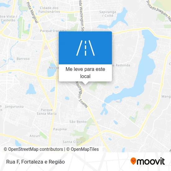 Rua F mapa