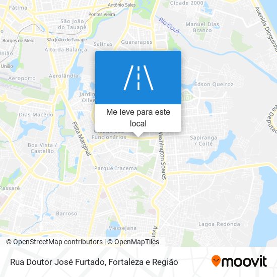 Rua Doutor José Furtado mapa