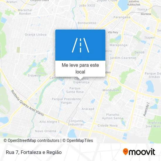 Rua 7 mapa