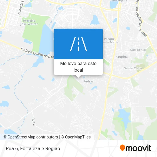 Rua 6 mapa