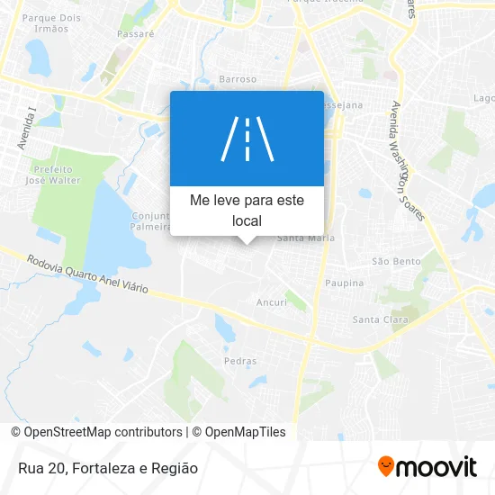 Rua 20 mapa