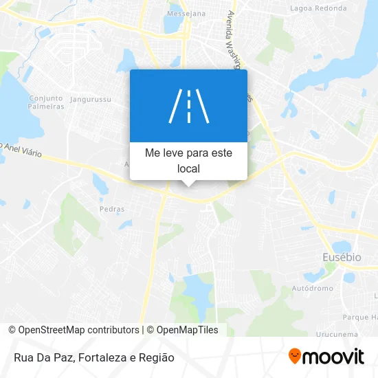 Rua Da Paz mapa