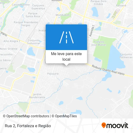 Rua 2 mapa