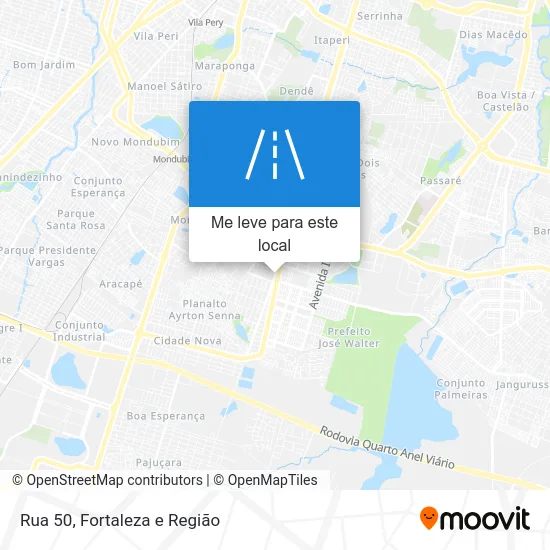 Rua 50 mapa