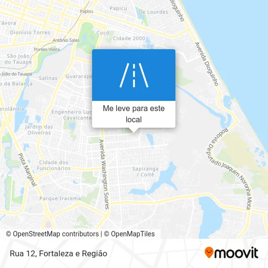 Rua 12 mapa
