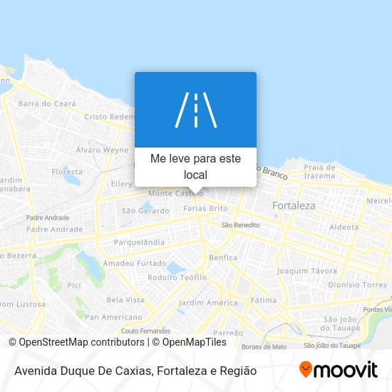 Avenida Duque De Caxias mapa