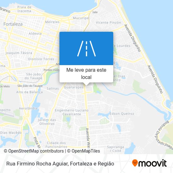 Rua Firmino Rocha Aguiar mapa