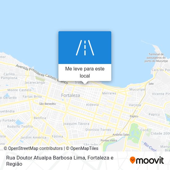 Rua Doutor Atualpa Barbosa Lima mapa