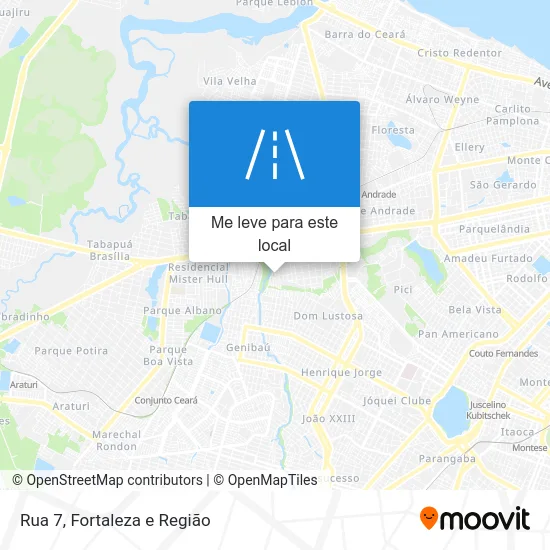 Rua 7 mapa