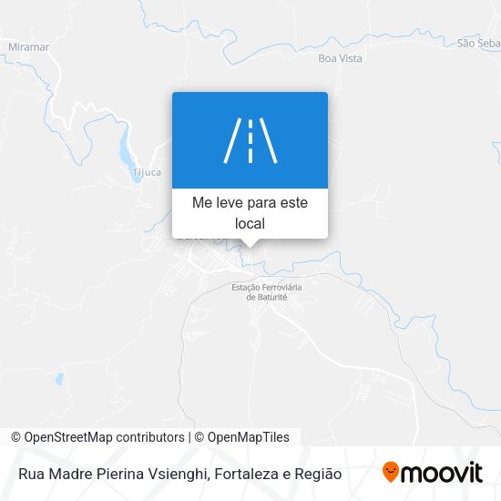 Rua Madre Pierina Vsienghi mapa