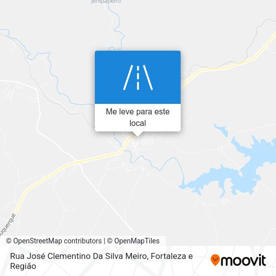 Rua José Clementino Da Silva Meiro mapa