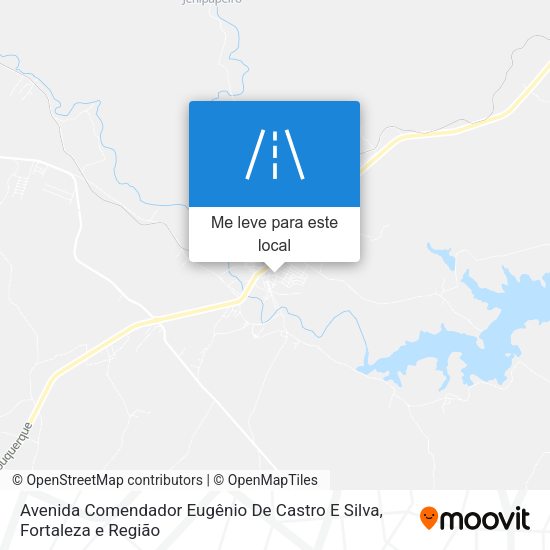 Avenida Comendador Eugênio De Castro E Silva mapa