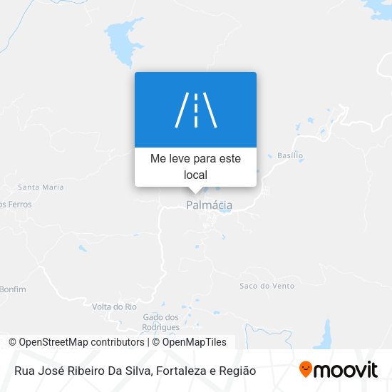 Rua José Ribeiro Da Silva mapa