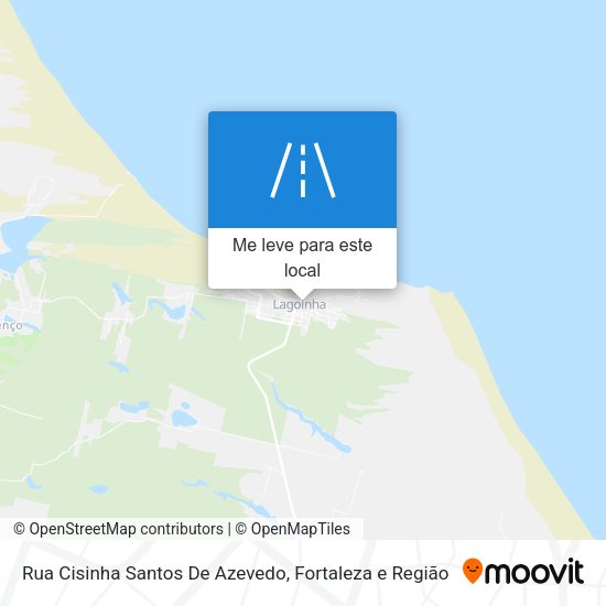 Rua Cisinha Santos De Azevedo mapa
