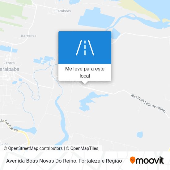 Avenida Boas Novas Do Reino mapa