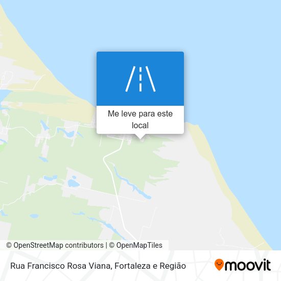 Rua Francisco Rosa Viana mapa