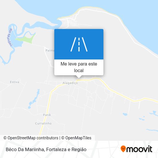 Bêco Da Mariinha mapa