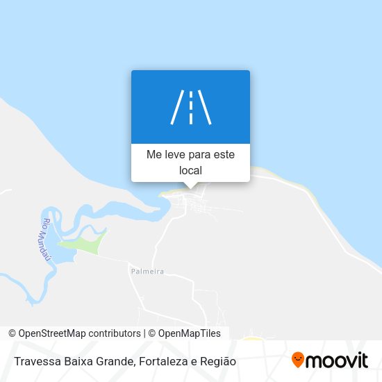 Travessa Baixa Grande mapa