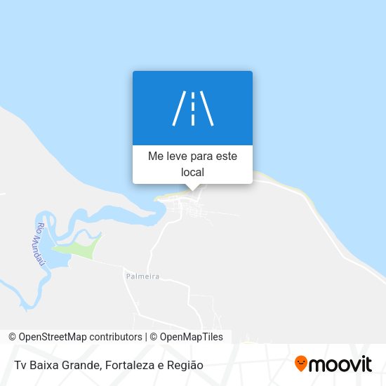 Tv Baixa Grande mapa